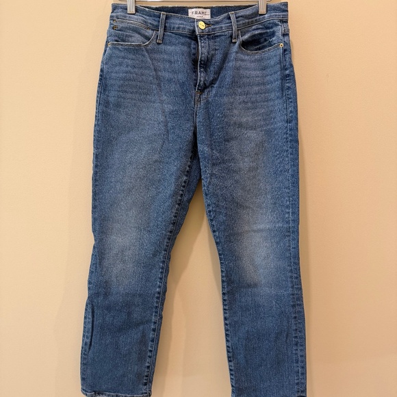 Frame Le High Straight Jeans Size 30 - Picture 1 of 4